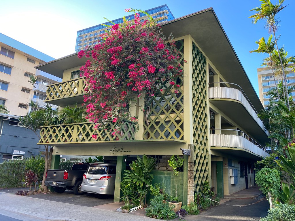 Around Waikiki Apartment housing jericl cat Flickr