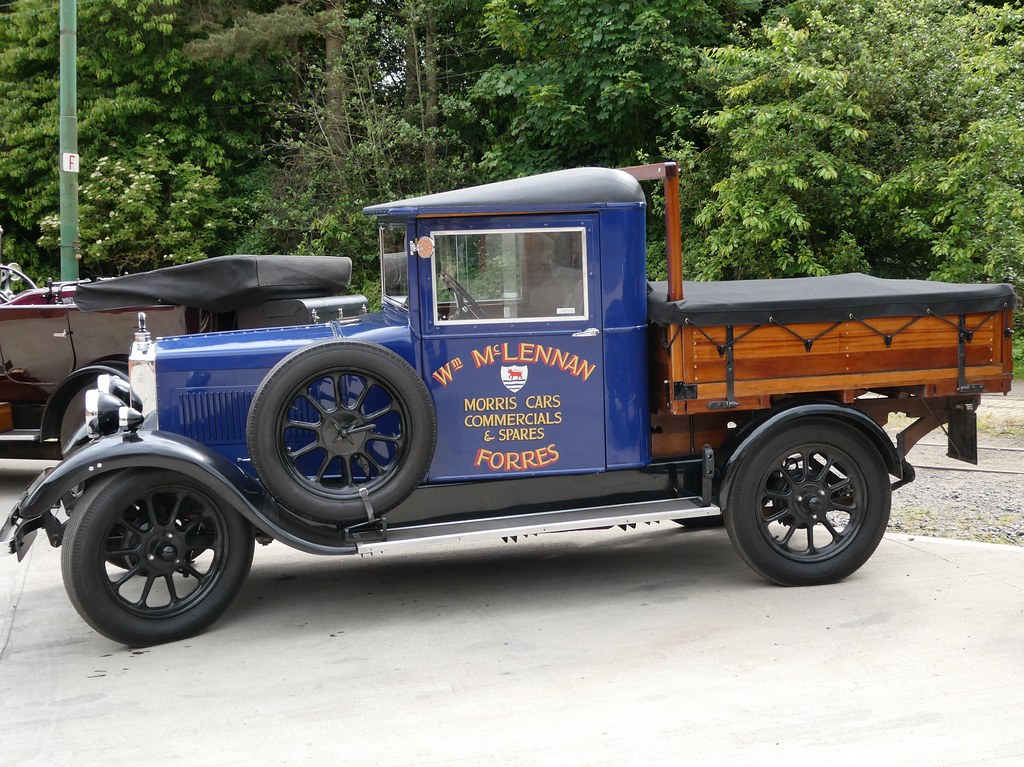 1927 Morris Cowley Flatbed Truck Standing on the bus depot… Flickr