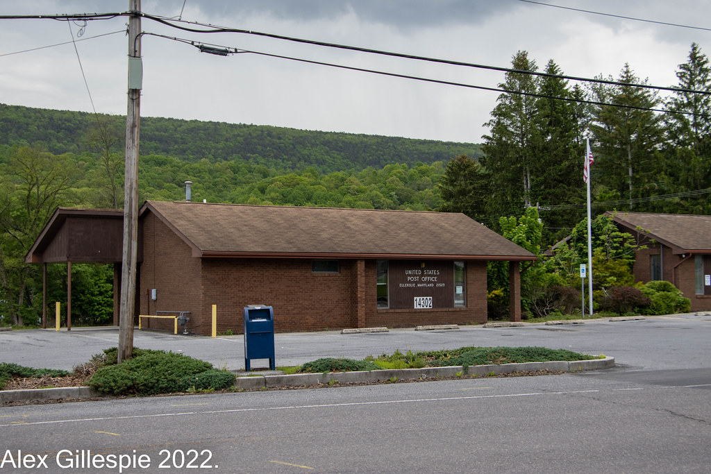 United States Post Office Ellerslie Maryland United States… Flickr