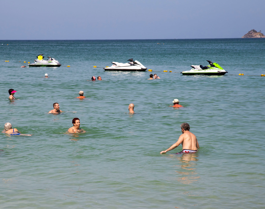 PATONG BEACH SUN BATHERS PHUKET THAILAND Patong refers t… Flickr