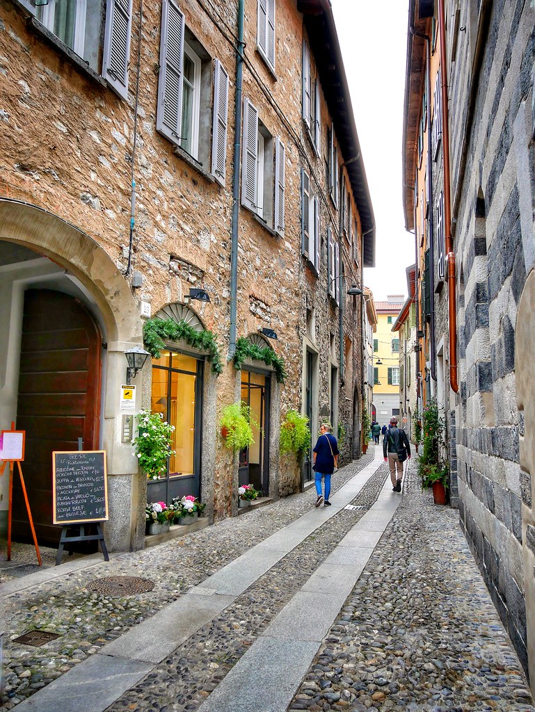 Como old portion of town Lombardy Northern Italy Flickr