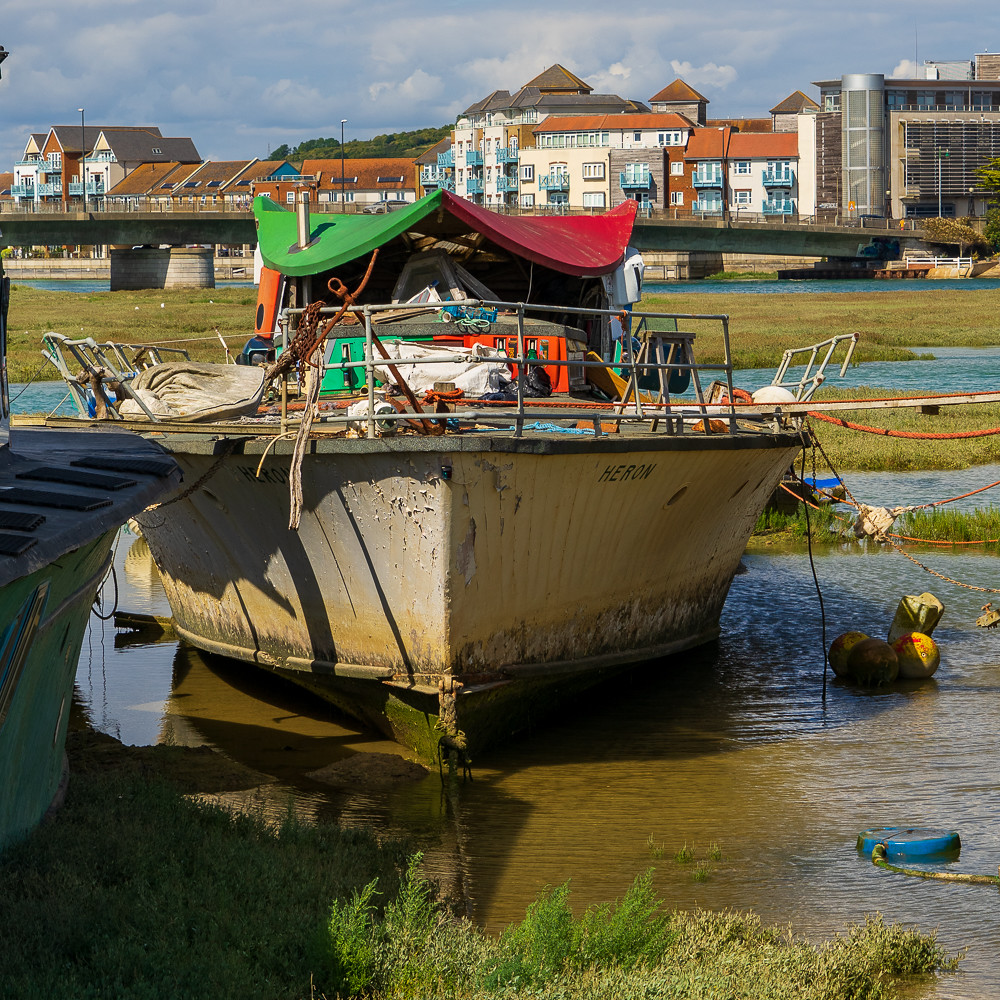 Houseboats on the Riverbank, ShorehambySea (18) Houseboa… Flickr