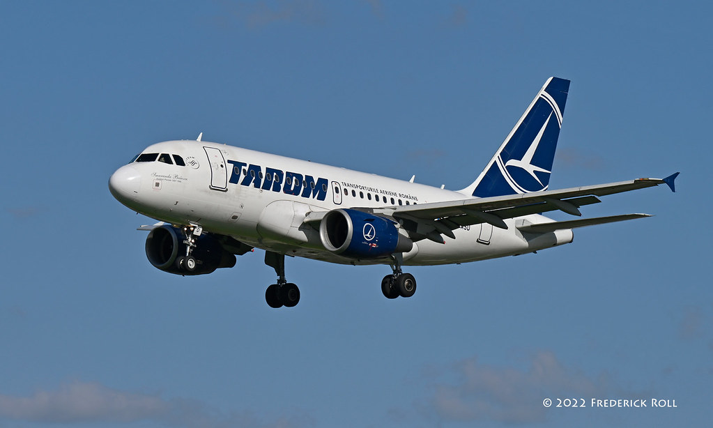 Tarom A318 YRASD Named "Traian Vuia" Flickr