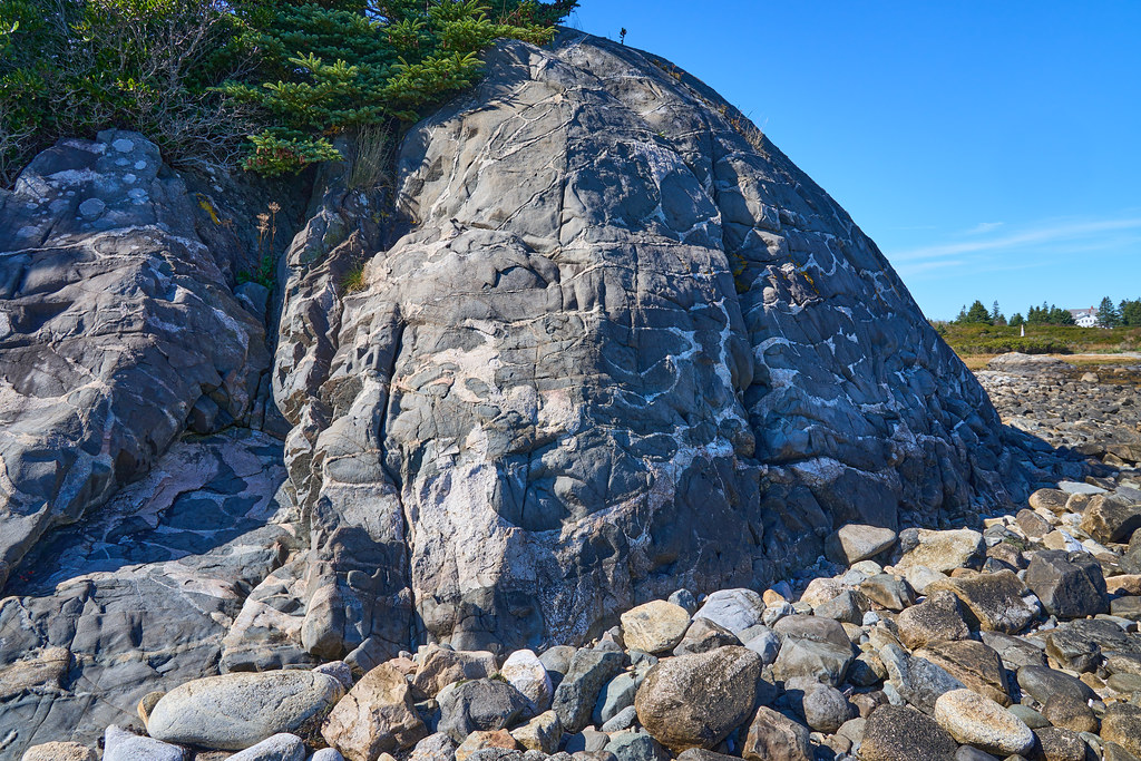 Vinalhaven, Lane's island pillow structures gabbro pil… Flickr