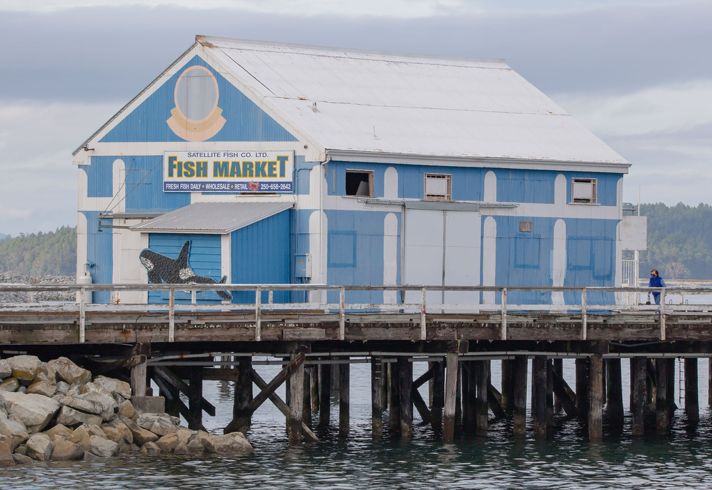 FISH MARKET SIDNEY PIER SIDNEY BC CANADA Keith Johnson Flickr