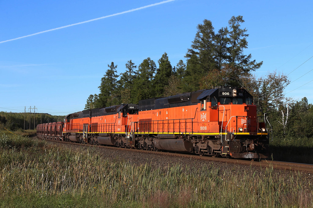 B&LE 906 Virginia, Minnesota The Bessemer trio with a str… Flickr