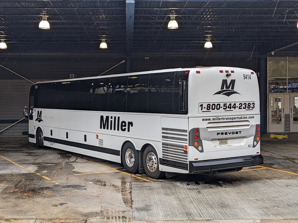 Miller 9414 Operated by Miller Transportation, Indiana Bu… Flickr