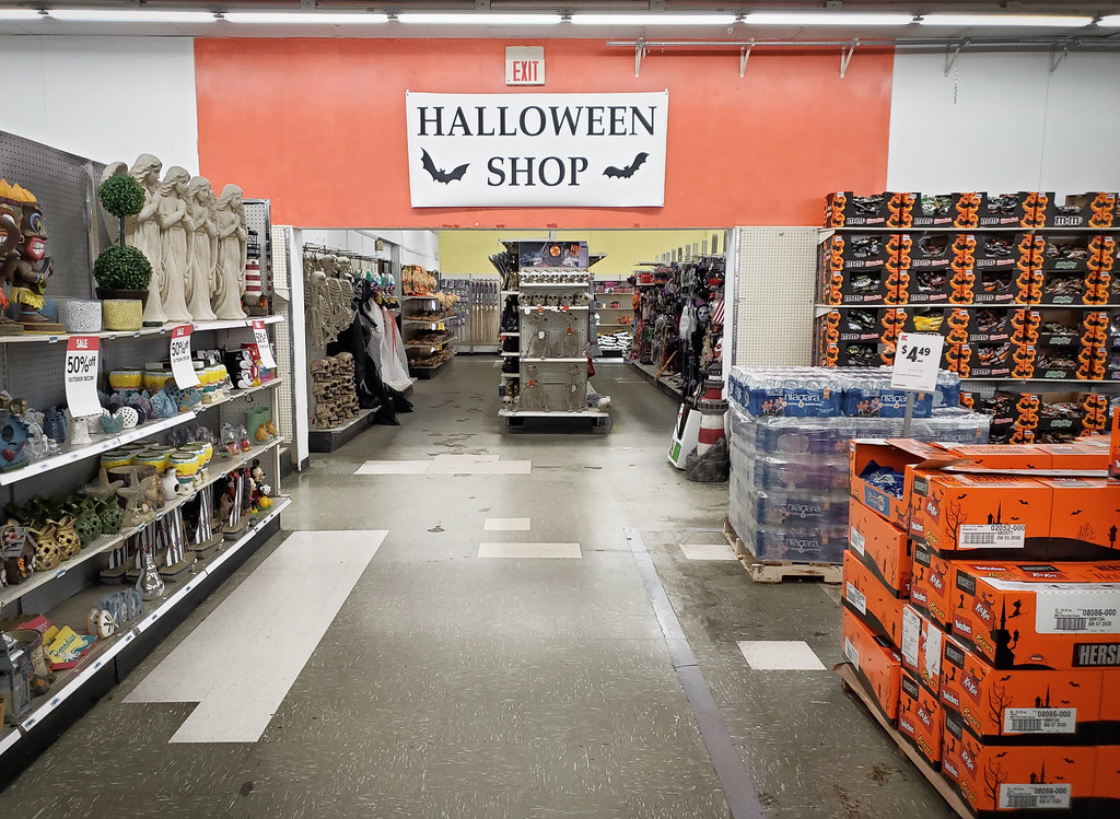 "Halloween Shop" at Kmart in 2019 Watertown, CT The Caldor Rainbow