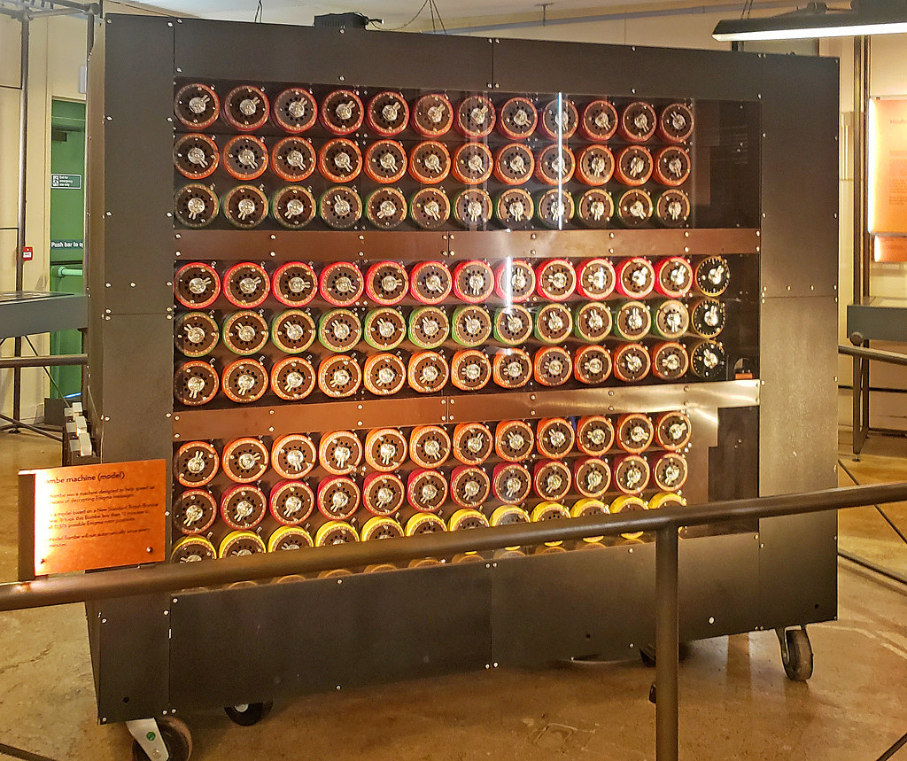 D25999. A Bombe at Bletchley Park. D25999. During the dark… Flickr