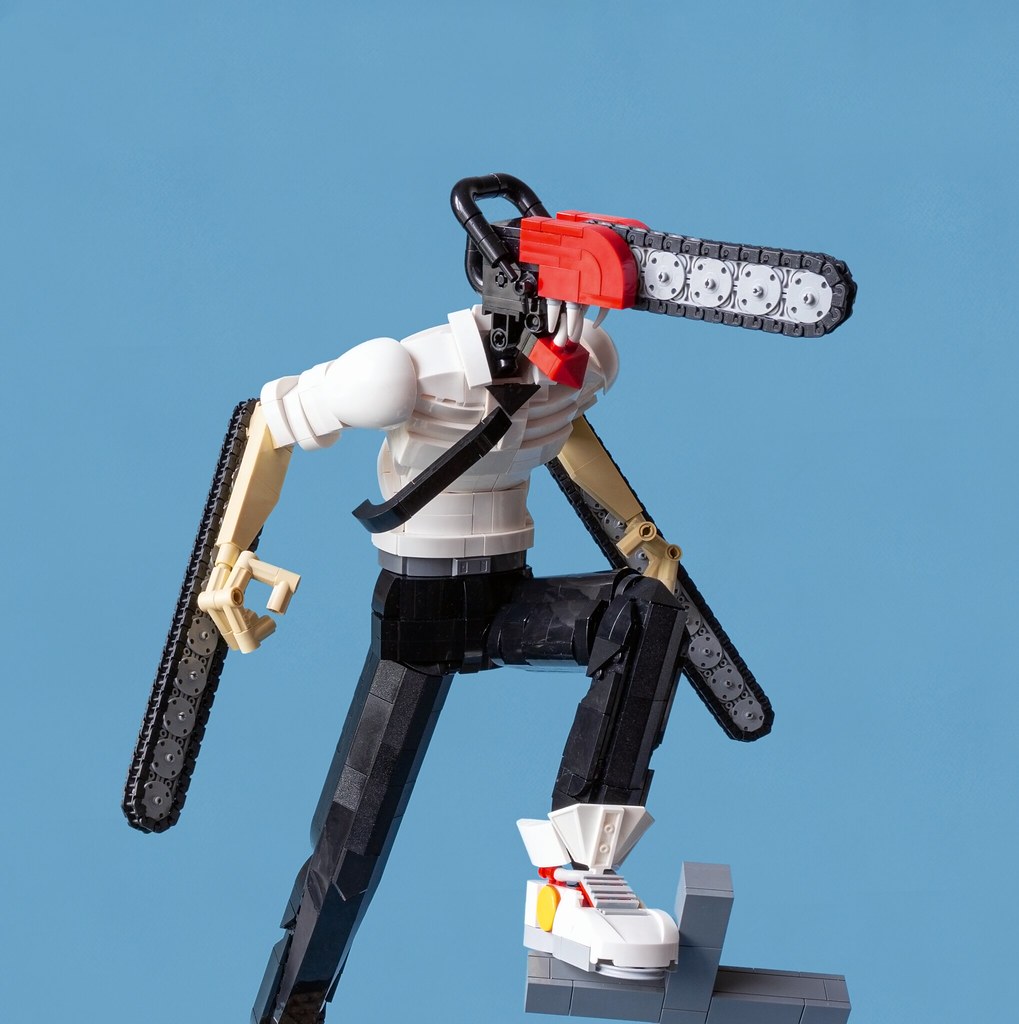 Chainsaw Man Brickzip Connecting LEGO fans