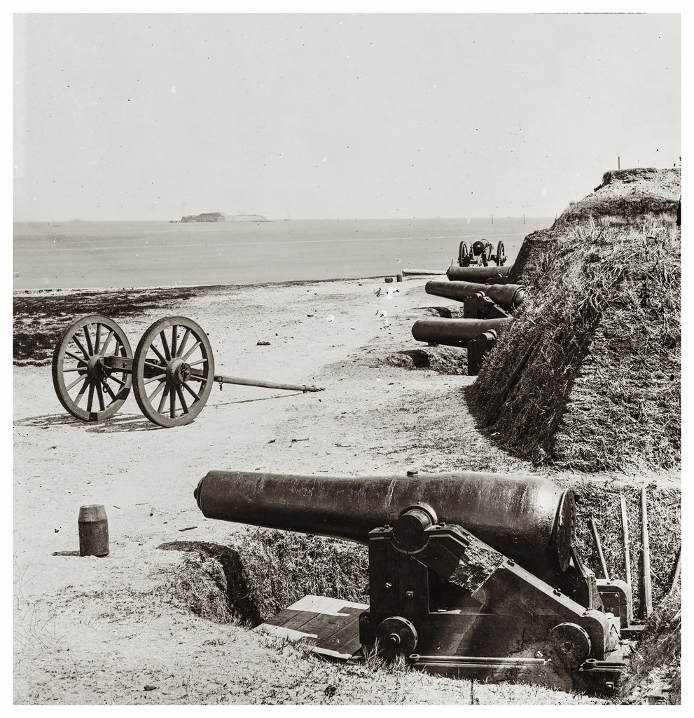 Charleston, S.C. Battery of Confederate Fort Johnson; Fort… Flickr