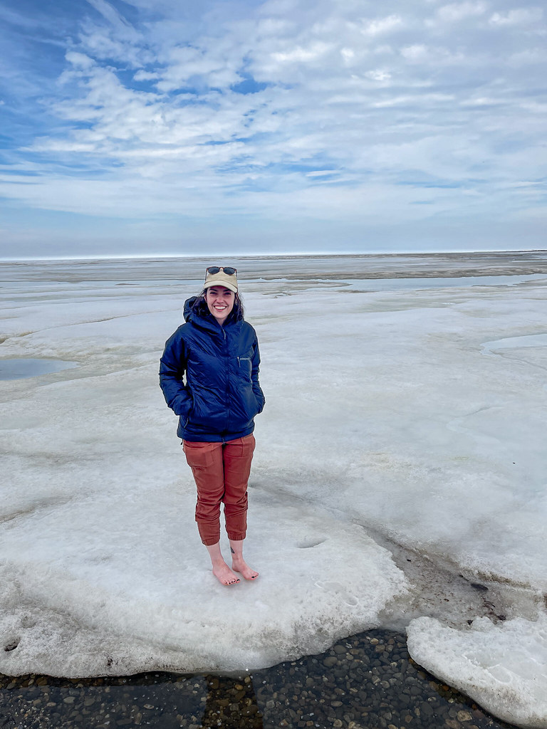 Arctic Ocean exploring, Deadhorse, AK, 6/17/22 Haley Kit Flickr