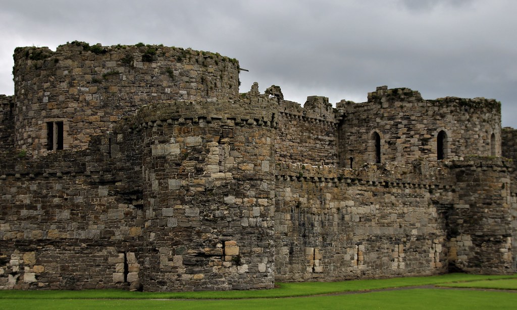 Beaumaris Castle, Beaumaris, Isle Of Anglesey, Wales. Flickr