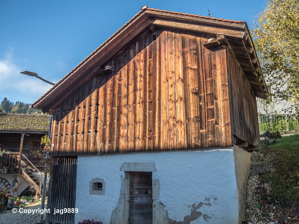 Historic Barn, Perrefitte, Canton of Bern, Switzerland Flickr