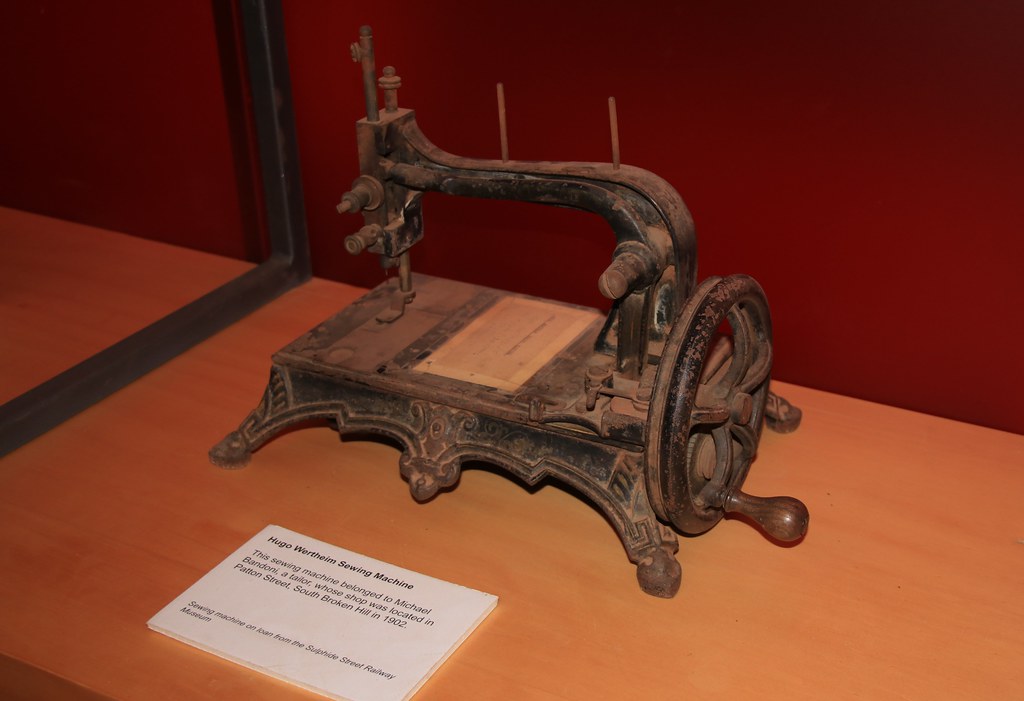 Wertheim sewing machine Sulphide Street Railway & Historic… Flickr