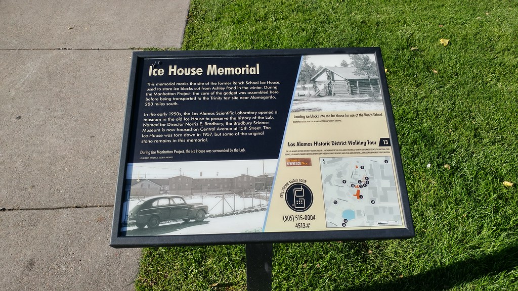 Ice House Memorial, Manhattan Project NHP, Los Alamos, NM Flickr