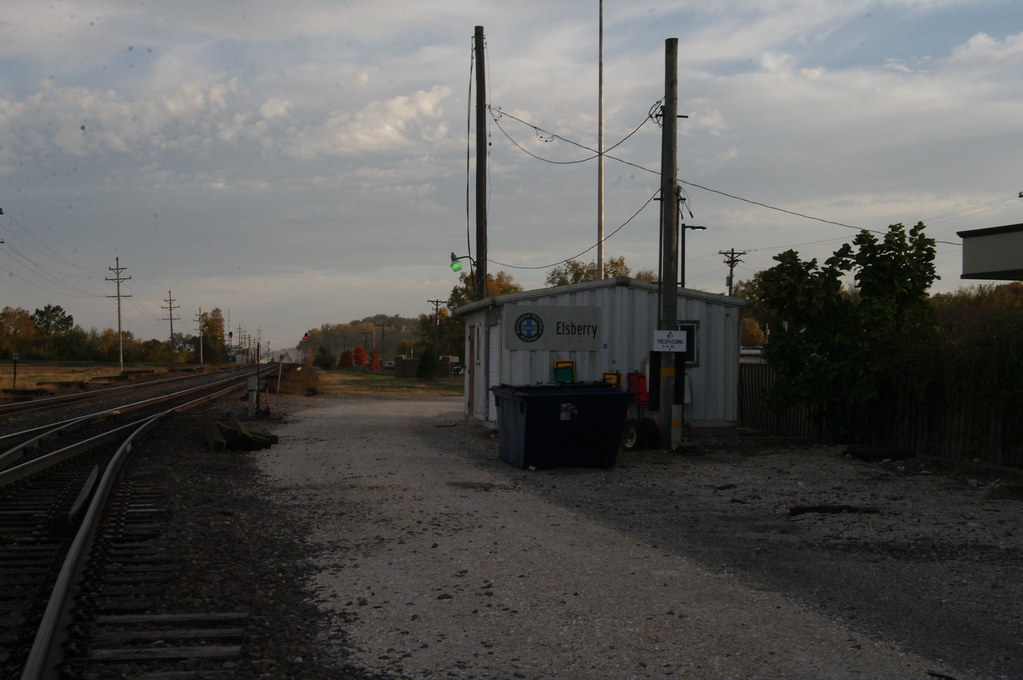 BNSF Depot, Elsberry, MO Behind Casey's in Elsberry, MO. Flickr