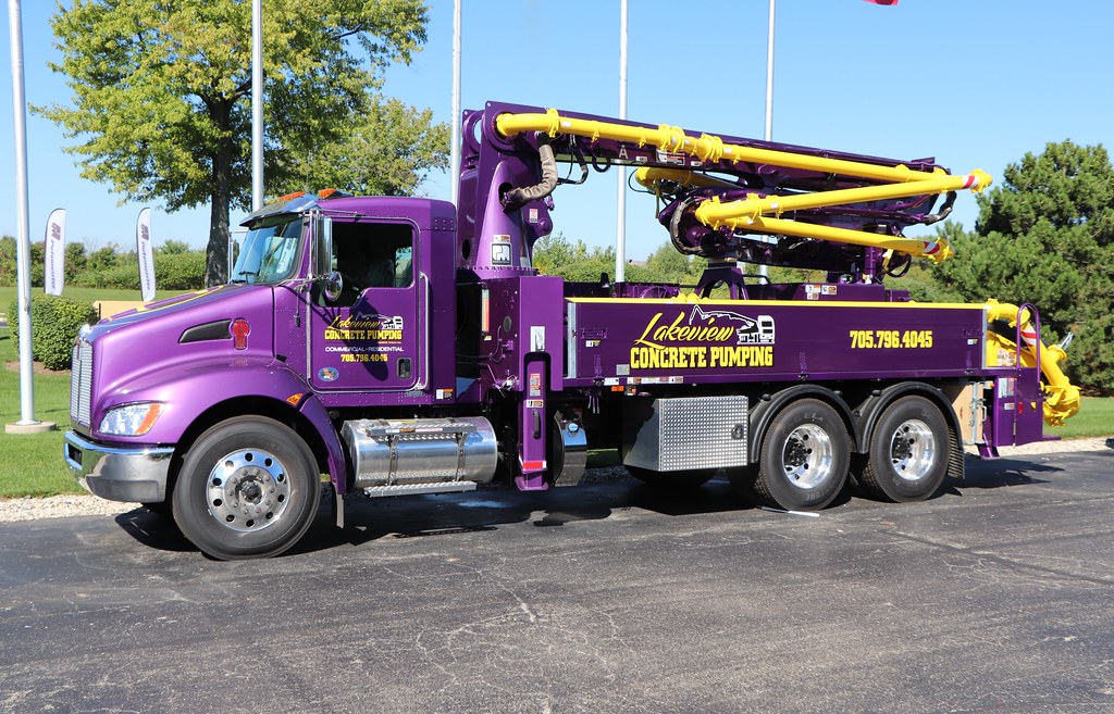 Lakeview Concrete Pumping Truck Lakeview Concrete pump tru… Flickr