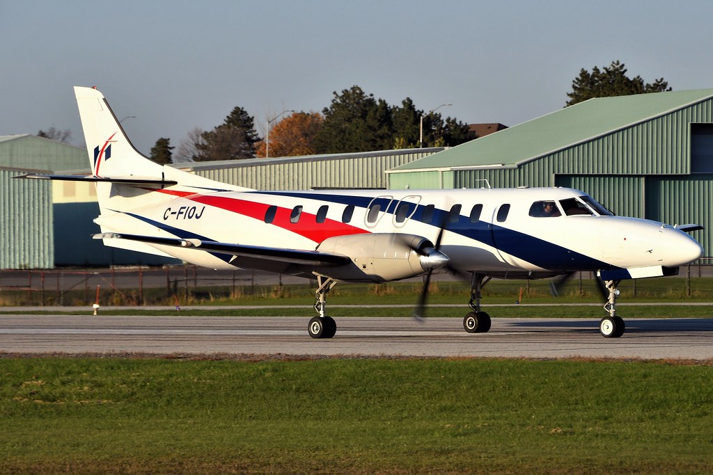 Sick Transit CFIOJ, a Fairchild SA227AC Metro III, rolli… Flickr
