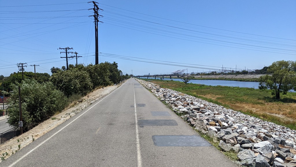 Los Angeles River Bike Path Long Beach, CA. So Cal Metro Flickr