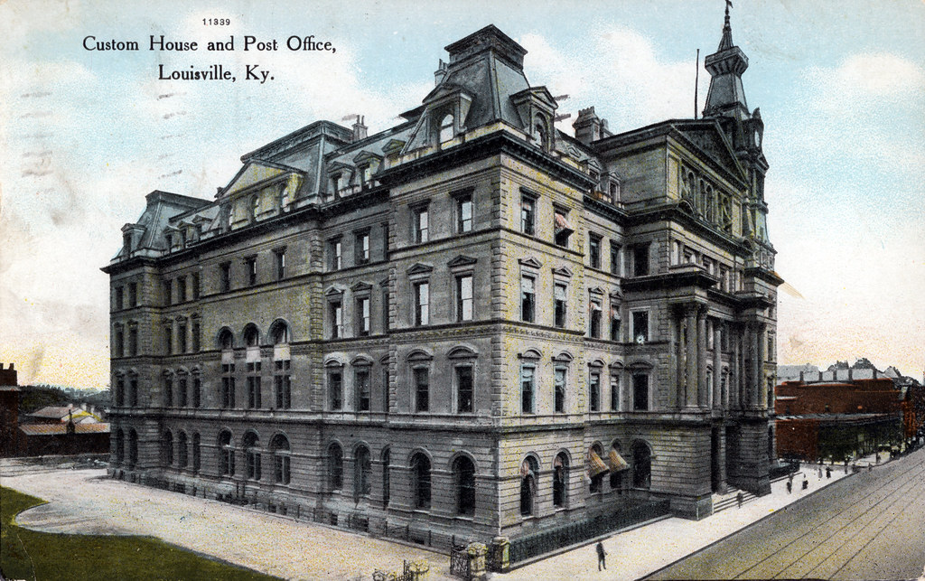 Custom House and Post Office, Louisville, Ky. Postmarked L… Flickr