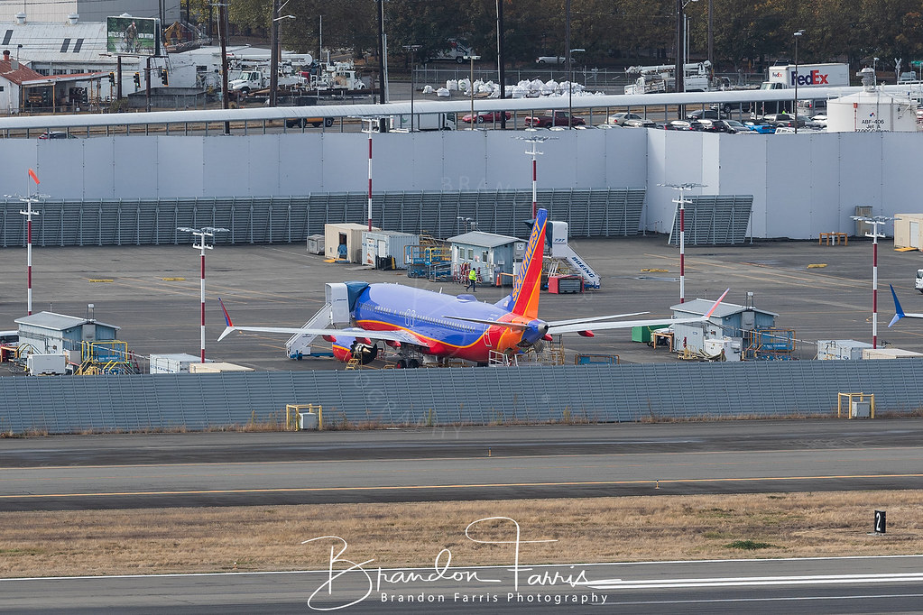 N872CB Southwest Airlines Boeing 7378 MAX "Canyon Blue" Flickr