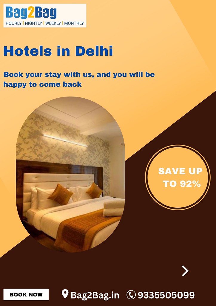 Book Hourly hotels in Delhi Short stay hotels, 24 hours … Flickr