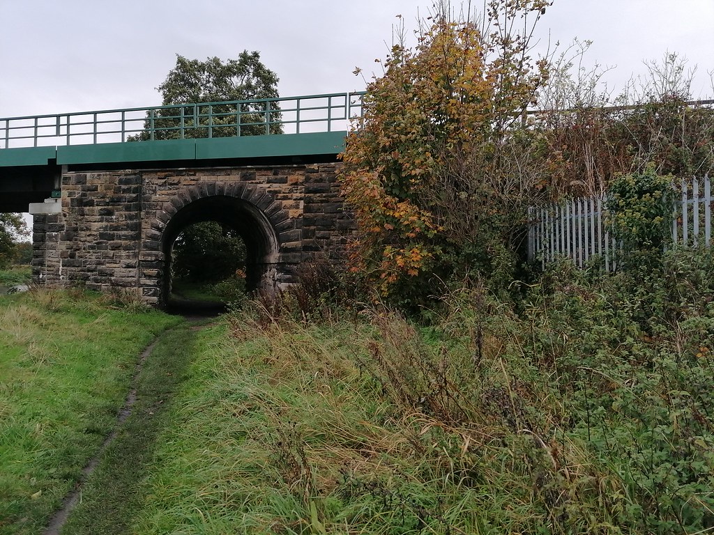Burscough, Canal Railway Bridge Kim Fallows Flickr