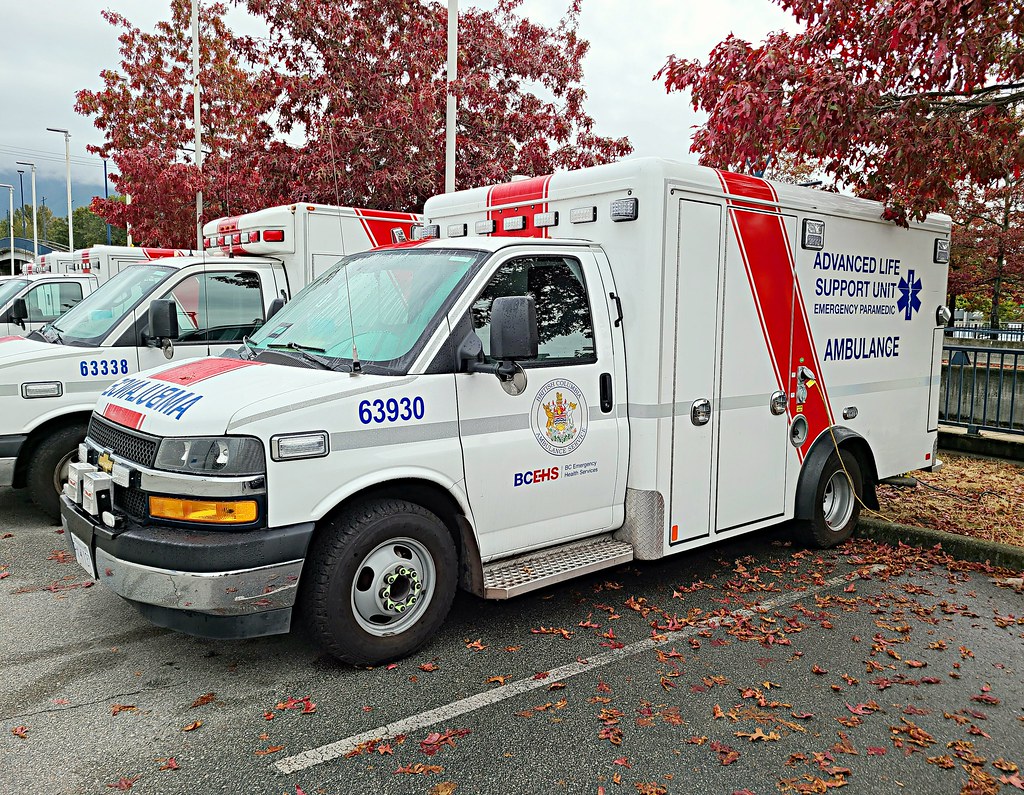 British Columbia Ambulance Service, North Vancouver, BC Am… Flickr