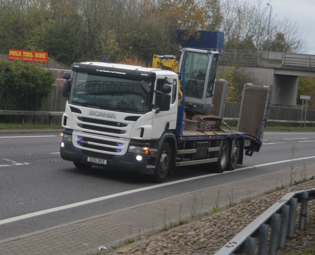 SOS Plant Hire SO51 BOS At Welshpool Joshhowells27 Flickr