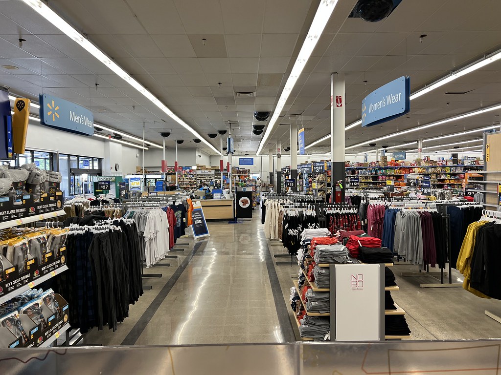 WalMart Lindsay, Oklahoma View From McDonald's Flickr