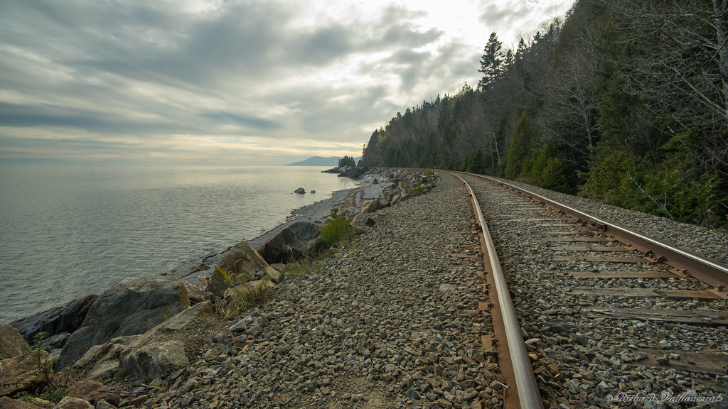 Chemin de fer, La Malbaie, Charlevoix, QC, Canada 02148 Flickr