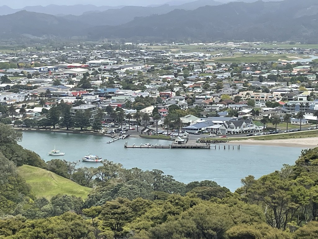 View of Whitianga Harbour & Whitianga Pa from Maramaratota… Flickr