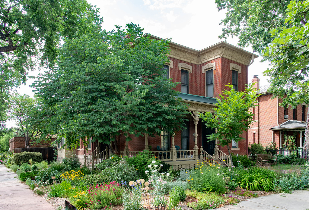 Corner house in Curtis Park, Denver. A historic Curtis Par… Flickr