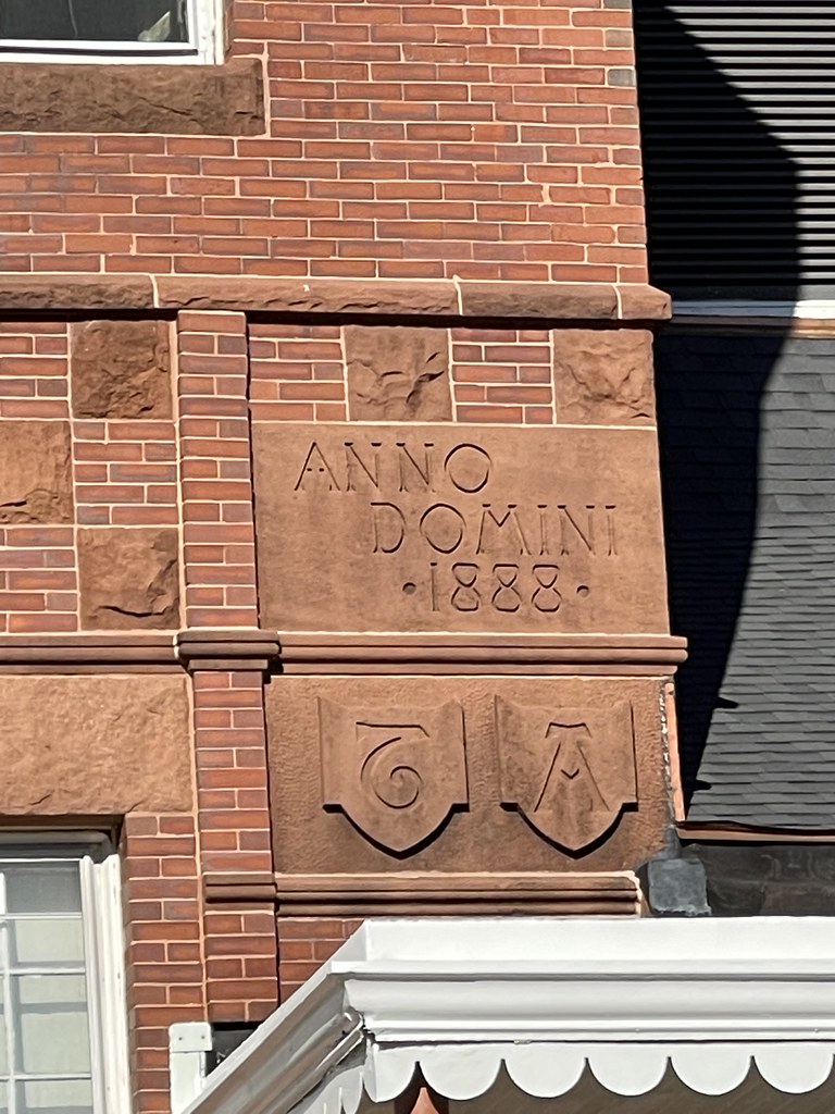 Cornerstone of Thornton Academy Main Building. Saco, Maine… Flickr
