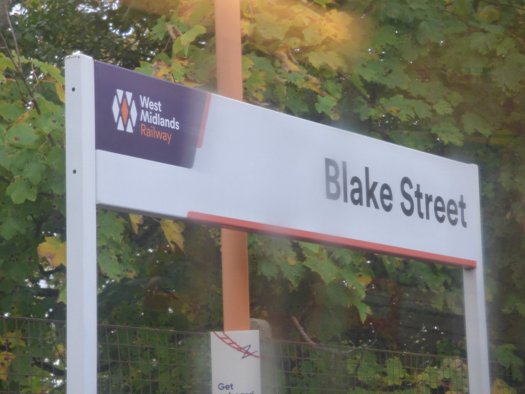 Blake Street Station autumnal sign a photo on Flickriver