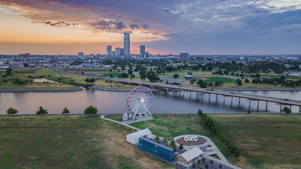 Oklahoma Drone view_Wheeler Park Dr Benjamin Gramajo Flickr