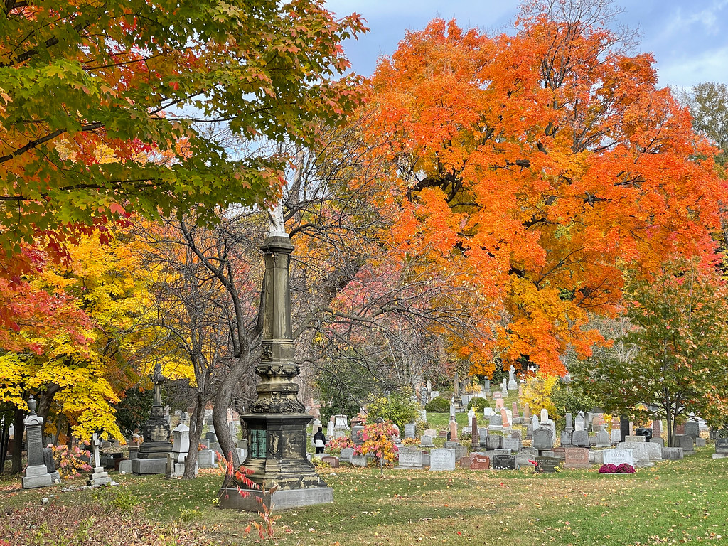Fall Colours Cimetière MontRoyal Pierre Richer Flickr