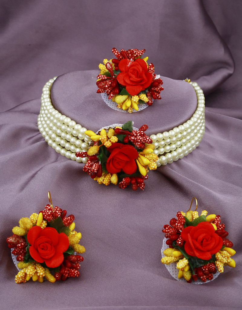 Designer Artificial Flower Jewellery Collection Online at … Flickr