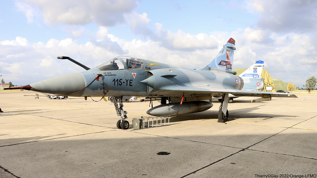 French Air Force Dassault Mirage 2000C 115YE French Air B… Flickr