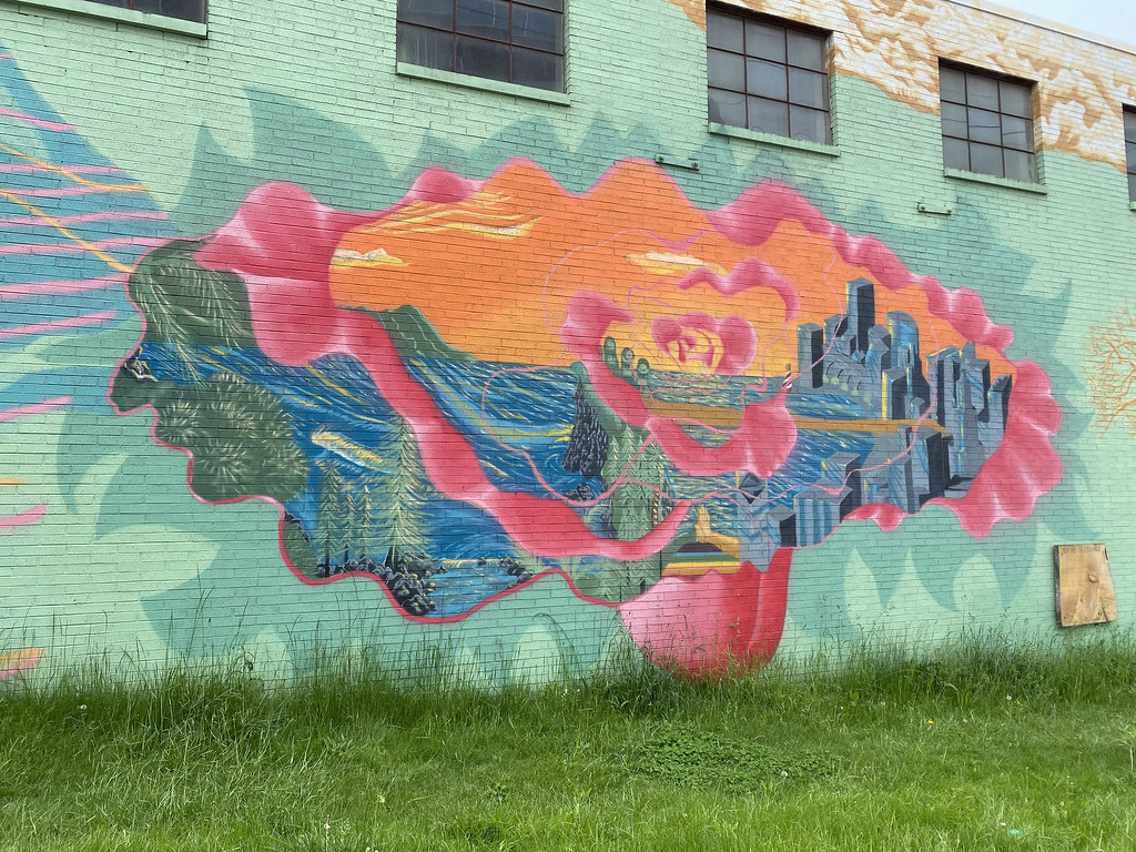 OH Cleveland Mural 342 Mural in The Flats neighborhood i… Flickr