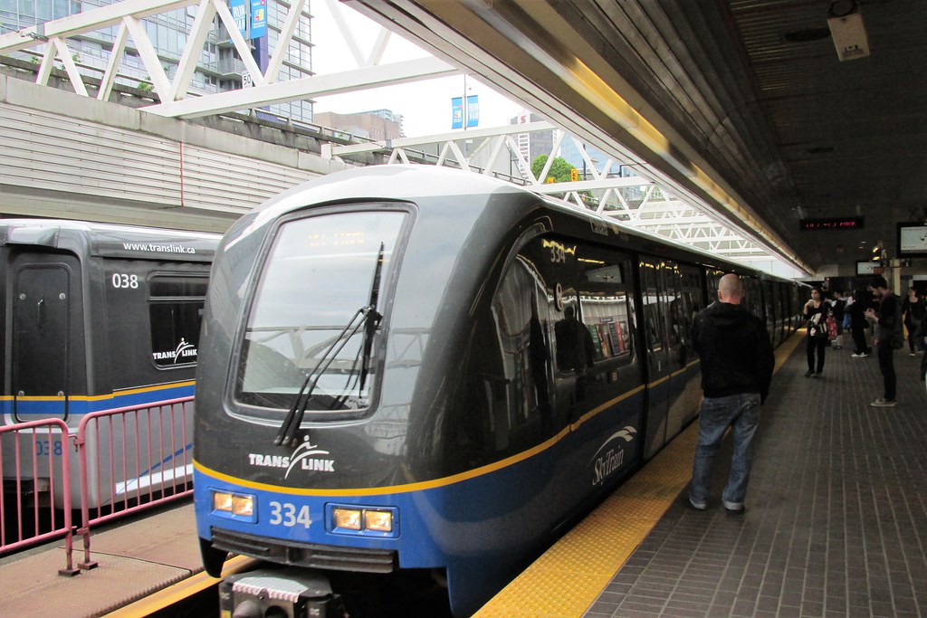 Vancouver, BC Skytrain Vancouver's Skytrain on the Canad… Flickr