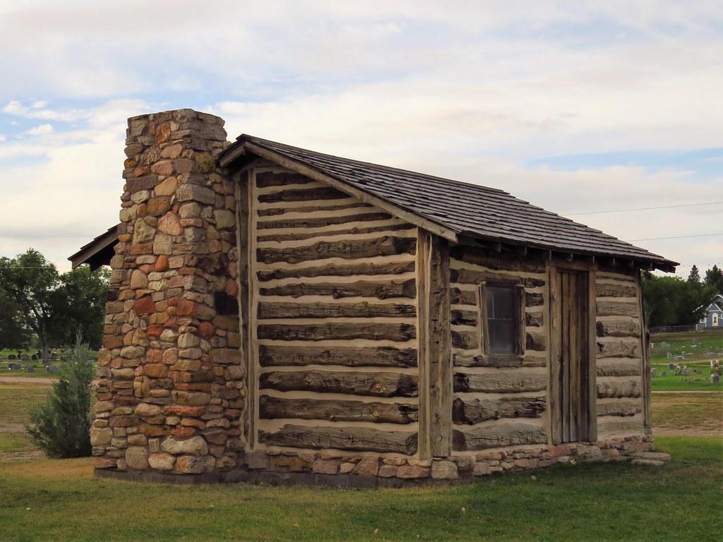 Newcastle Jenney Stockade Cabin Newcastle, Wyoming; built… Flickr