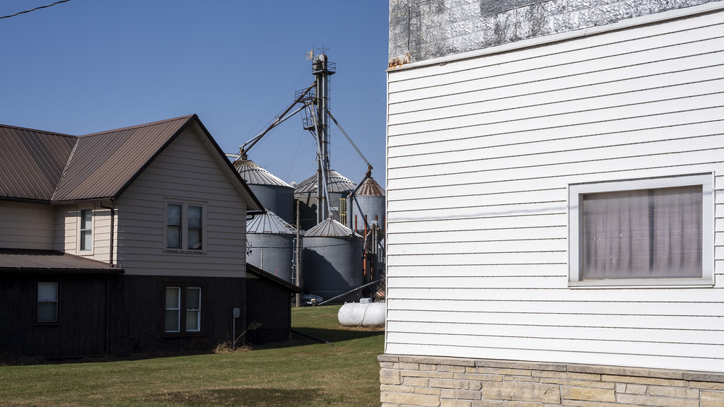 Feed Mill Oxford Junction. Iowa (population 424) Jim Hill Flickr