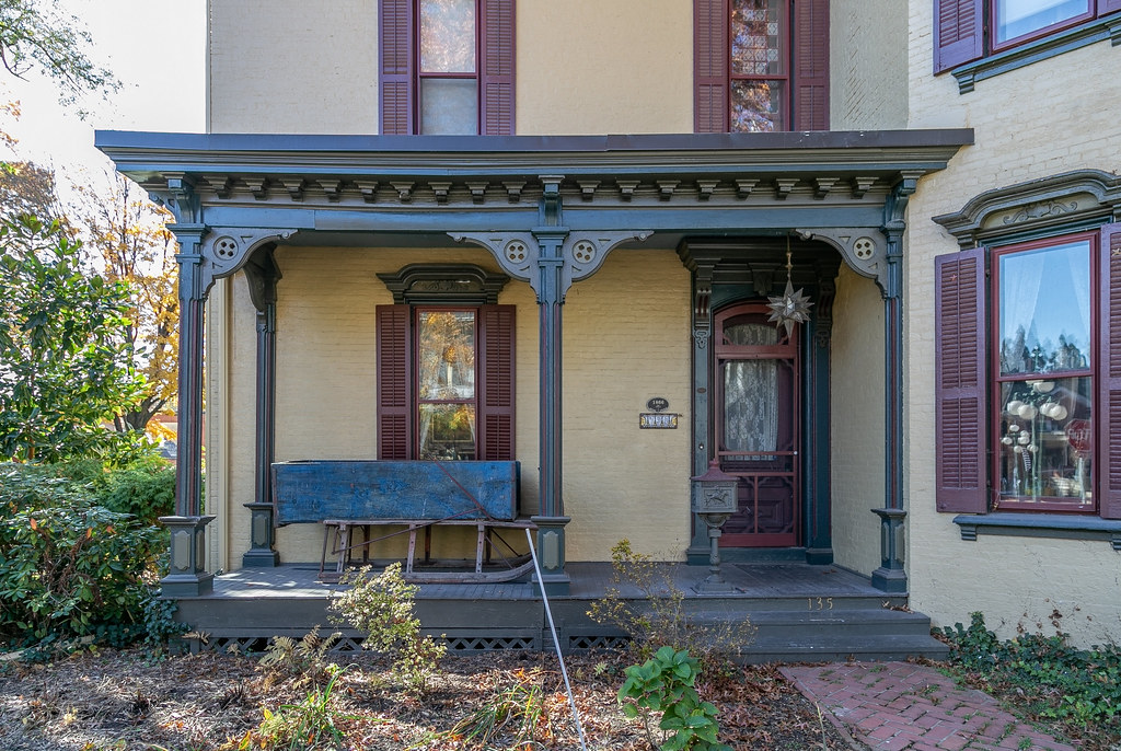 Porch, Justin Loomis House — Lewisburg, Pennsylvania Flickr