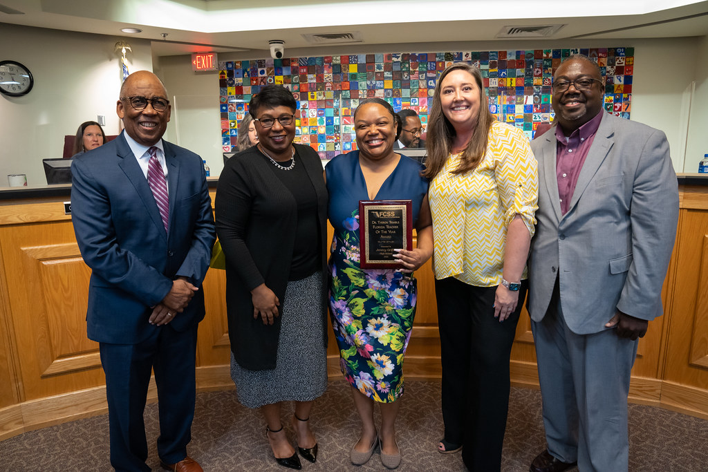 Florida Teacher of the Year Award Jenecy Griffin Duval County Public
