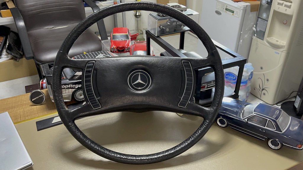 Mercedes Benz OEM R107 SL Roadster Steering Wheel (Used+Go… Flickr