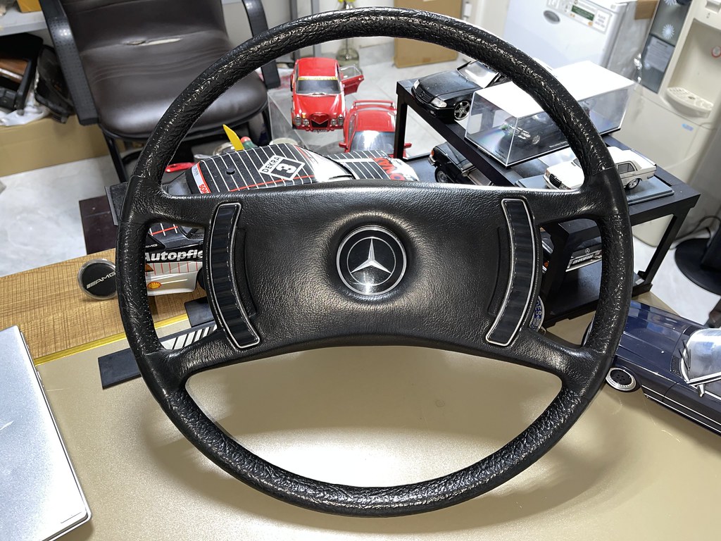 Mercedes Benz OEM R107 SL Roadster Steering Wheel (Used+Go… Flickr