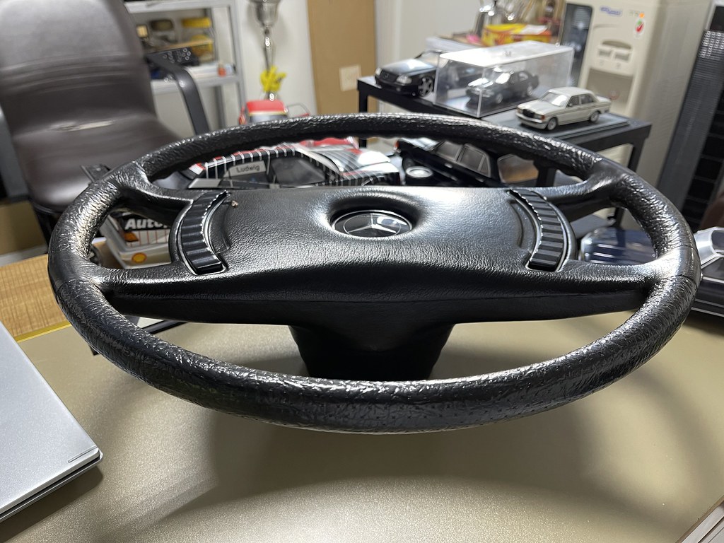 Mercedes Benz OEM R107 SL Roadster Steering Wheel (Used+Go… Flickr