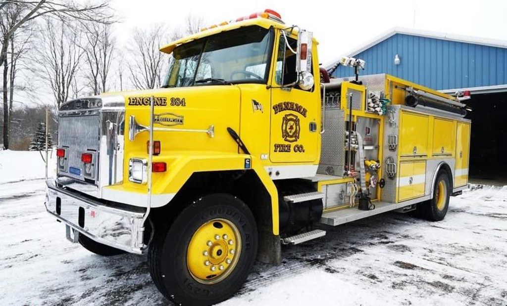 Panama, NY Fire Department 1991 Autocar ACL42B pumper En… Flickr